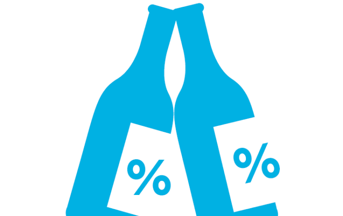 Butelki z procentem