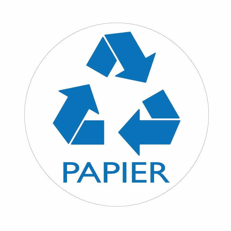 ikona - recykling papieru