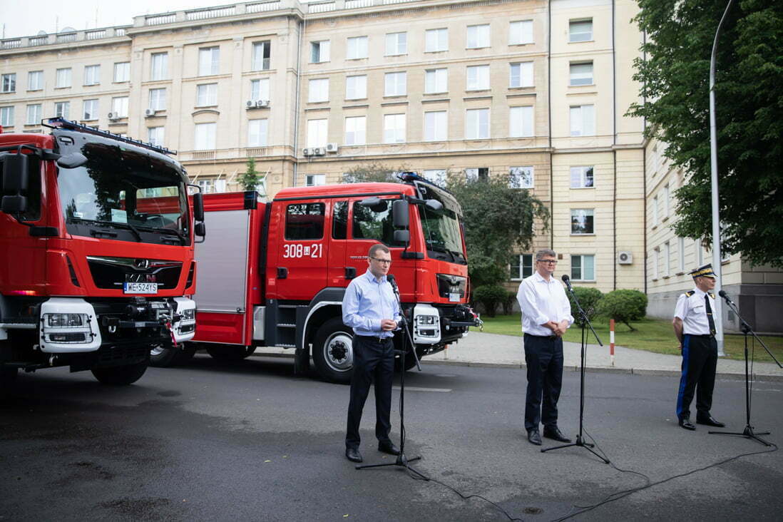 Konferencja prasowa MSWiA