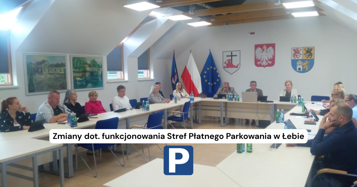 Strefa Płatnego Parkowania w Łebie ze zmianami. Rada przyjęła uchwałę
